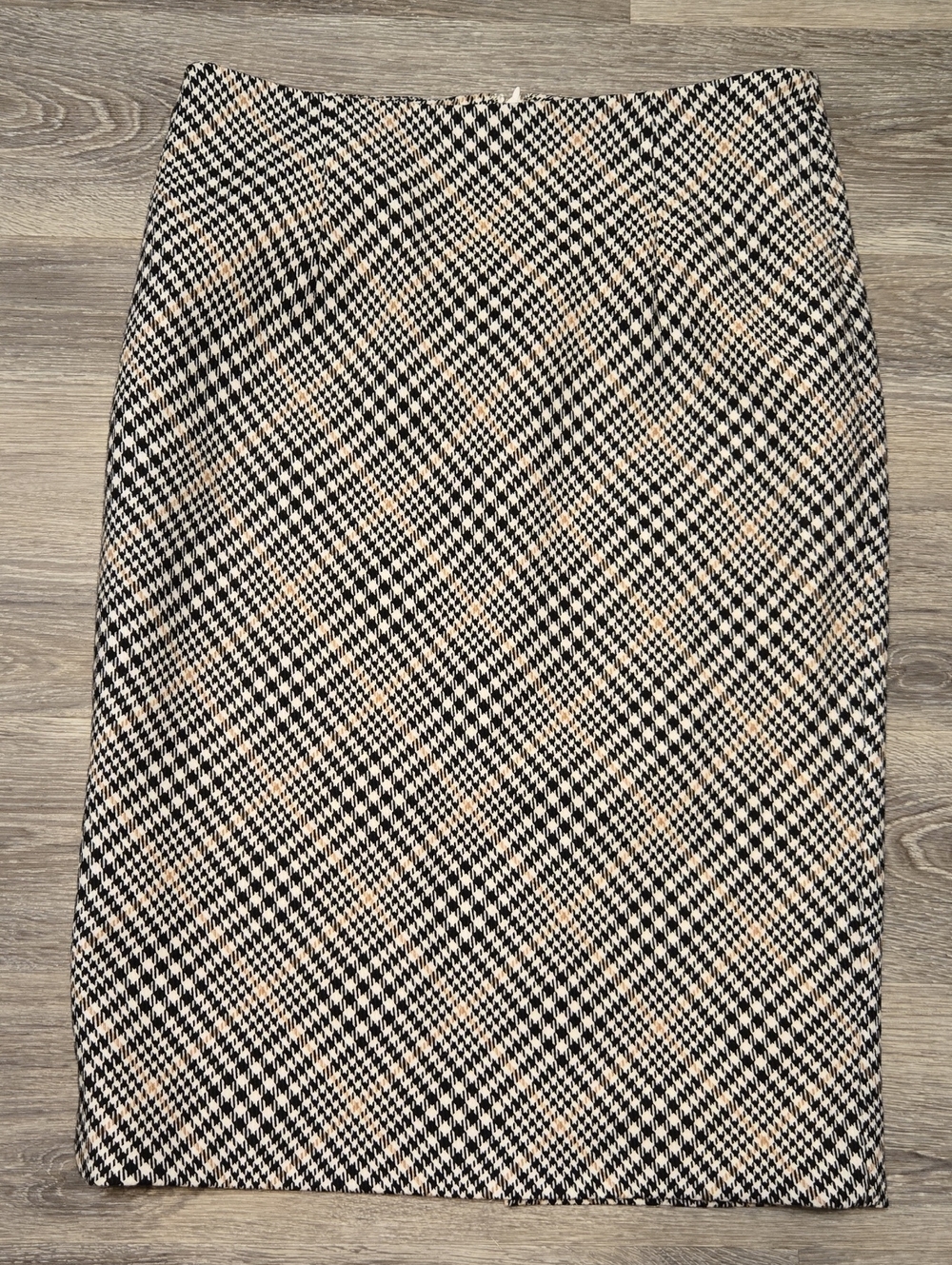 White House Black Market Plaid Pencil Skirt Size 8